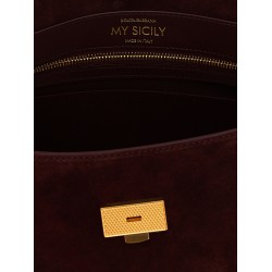 Medium suede 'My Sicily' handbag