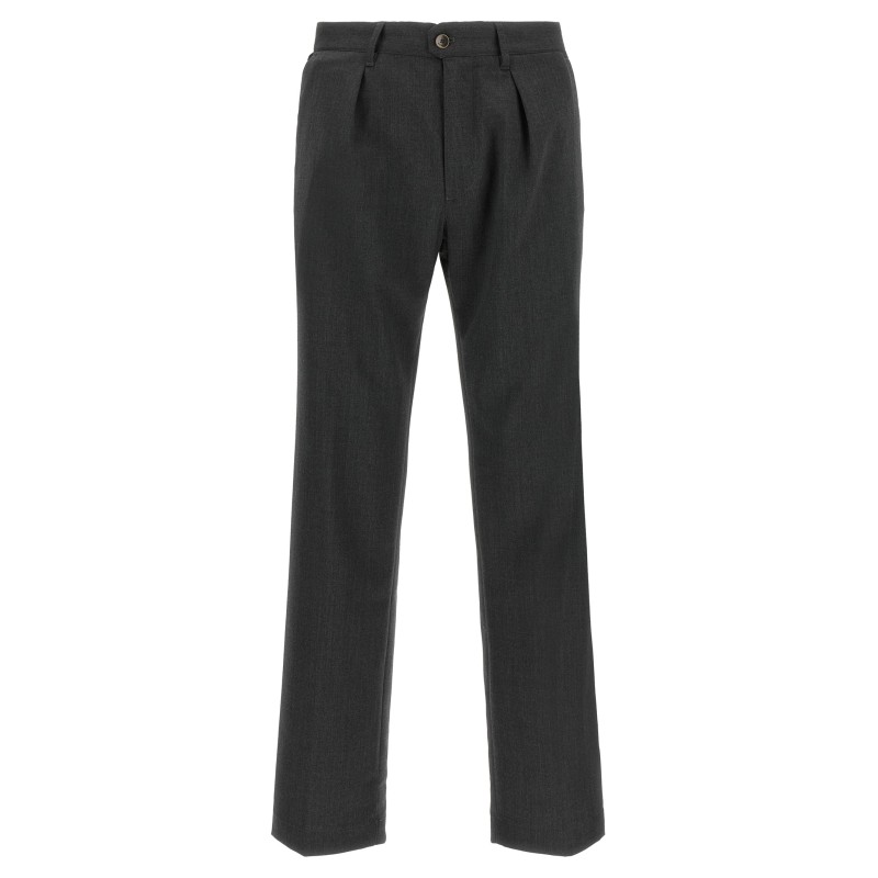 Pants with straps at the waist