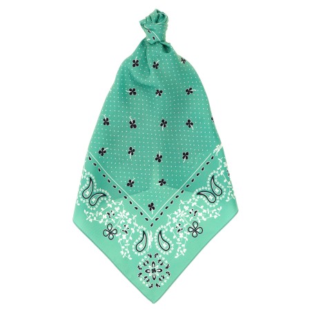 'French Bandana' print scarf