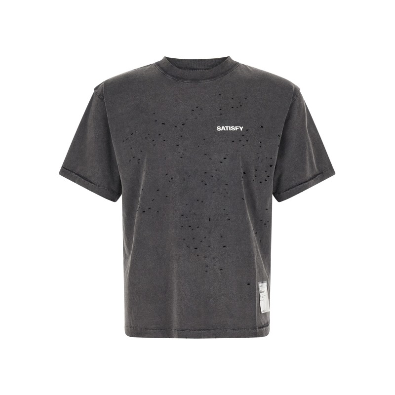 T-shirt with openwork details
