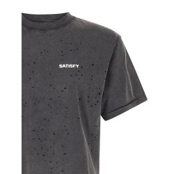 T-shirt with openwork details