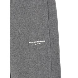 Logo fleece pants