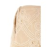 Macramé embroidery shorts