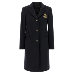 Coat with embroidery