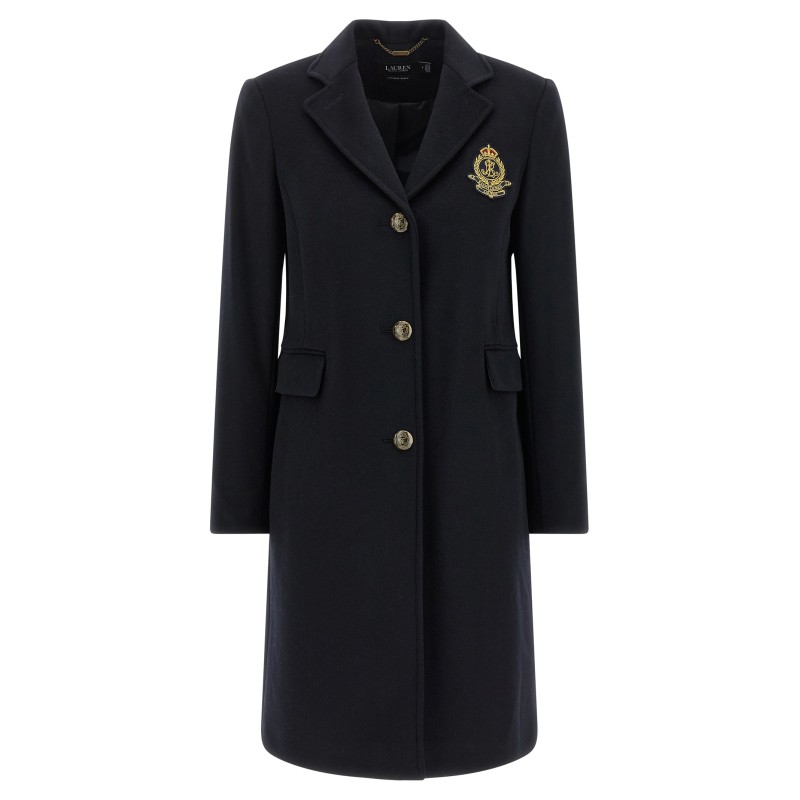 Coat with embroidery