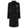 Coat with embroidery