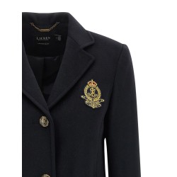 Coat with embroidery