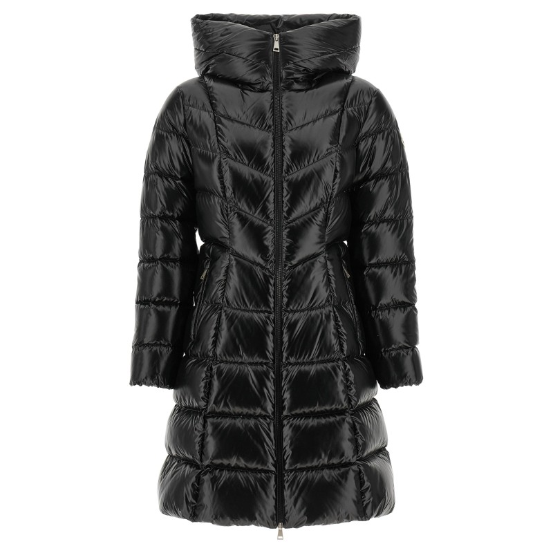 'Marusse' down jacket with Chevron quilting