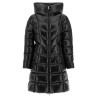 'Marusse' down jacket with Chevron quilting