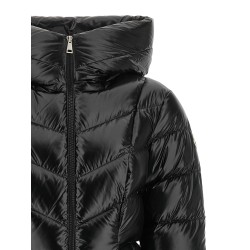 'Marusse' down jacket with Chevron quilting