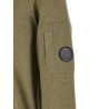 'Lambswool GRS' cardigan with Lens detail
