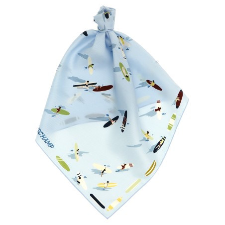'En Attendant la Vague' scarf