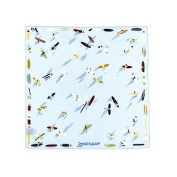 'En Attendant la Vague' scarf