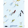 'En Attendant la Vague' scarf