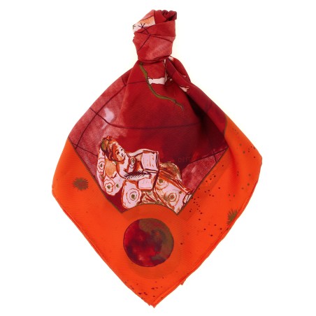 'Zodiac Flag' scarf