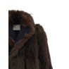 Jacket with fur inserts