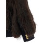 Jacket with fur inserts