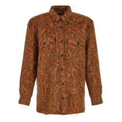 Shaggy fringed shirt