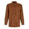 Shaggy fringed shirt