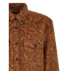 Shaggy fringed shirt