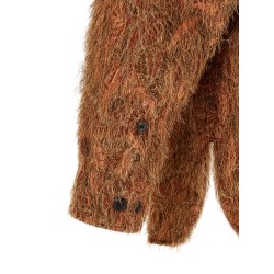 Shaggy fringed shirt
