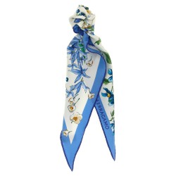 'Primavera' print diamond scarf