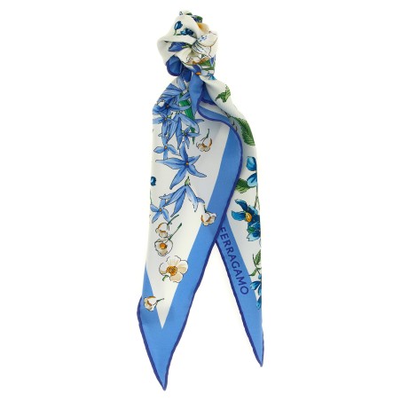 'Primavera' print diamond scarf