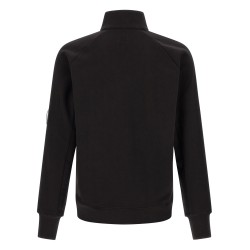 'Diagonal Raised Fleece ' sweatshirt and Lens detail