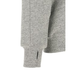 'Diagonal Raised Fleece ' sweatshirt and Lens detail