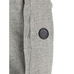 'Diagonal Raised Fleece ' sweatshirt and Lens detail