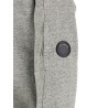 'Diagonal Raised Fleece ' sweatshirt and Lens detail