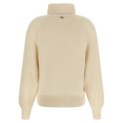 High neck sweater with zip