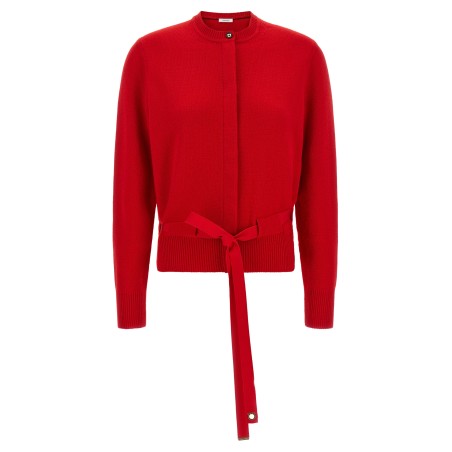 Belted cardigan