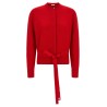 Belted cardigan