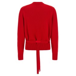 Belted cardigan