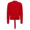 Belted cardigan