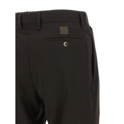 Pants with pleats