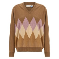 Argyle intarsia 'New Diamond' sweater