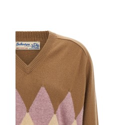 Argyle intarsia 'New Diamond' sweater