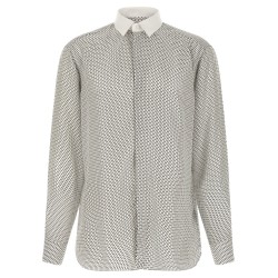 Shirt with contrast collar