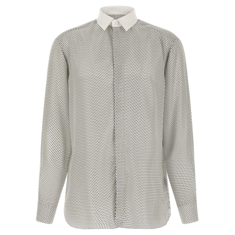 Shirt with contrast collar