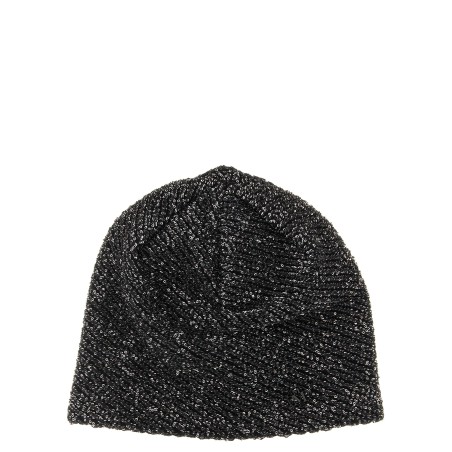 'Jude' beanie with micro sequins