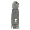 ADC logo scarf and fringes