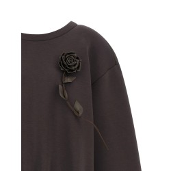 Removable Flower application sweatshirt