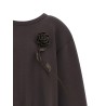 Removable Flower application sweatshirt