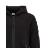 'Diagonal Raised Fleece' sweatshirt with Lens detail