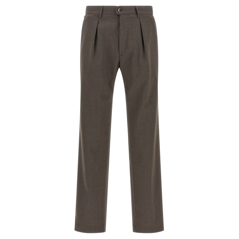 Pants with straps at the waist
