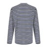 Striped T-Shirt With Heart Patch