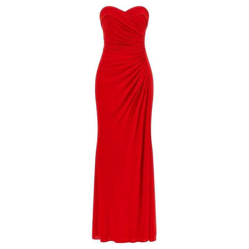 Draped dress