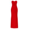 Draped dress